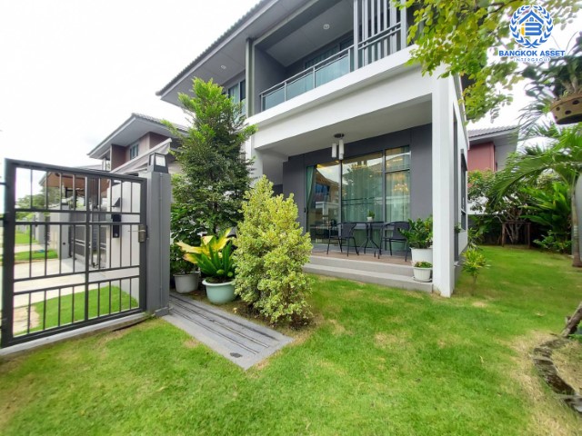 *****บ้านเดี่ยวมือสองนนทบุรี ม.สราญสิริ ชัยพฤกษ์-แจ้งวัฒนะ #หลังมุม เนื้อที่กว้างเกือบ 54 ตร.ว. ฟังก์ชัน 3 ห้องนอน 3 ห้องน้ำ 2 ที่จอดรถ บ้านสภาพดี พร้อมของแถมเพียบ บนทำเลเยี่ยม ใกล้เซ็นทรัลแจ้งวัฒนะ, รถไฟฟ้า (ในอนาคต) สายสีชมพู "สถานีแยกปากเกร็ด" และทางด่วน "ศรีรัช"